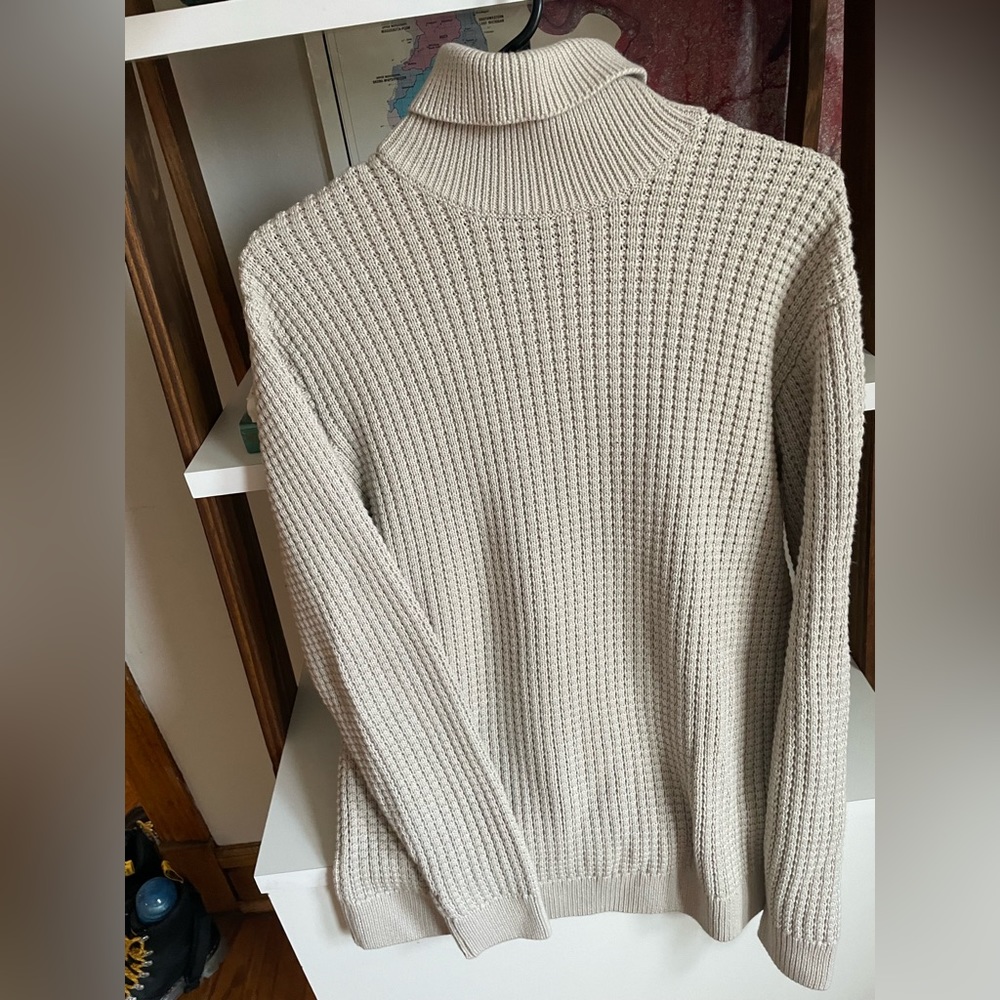 Cream/off white turtleneck. Never worn